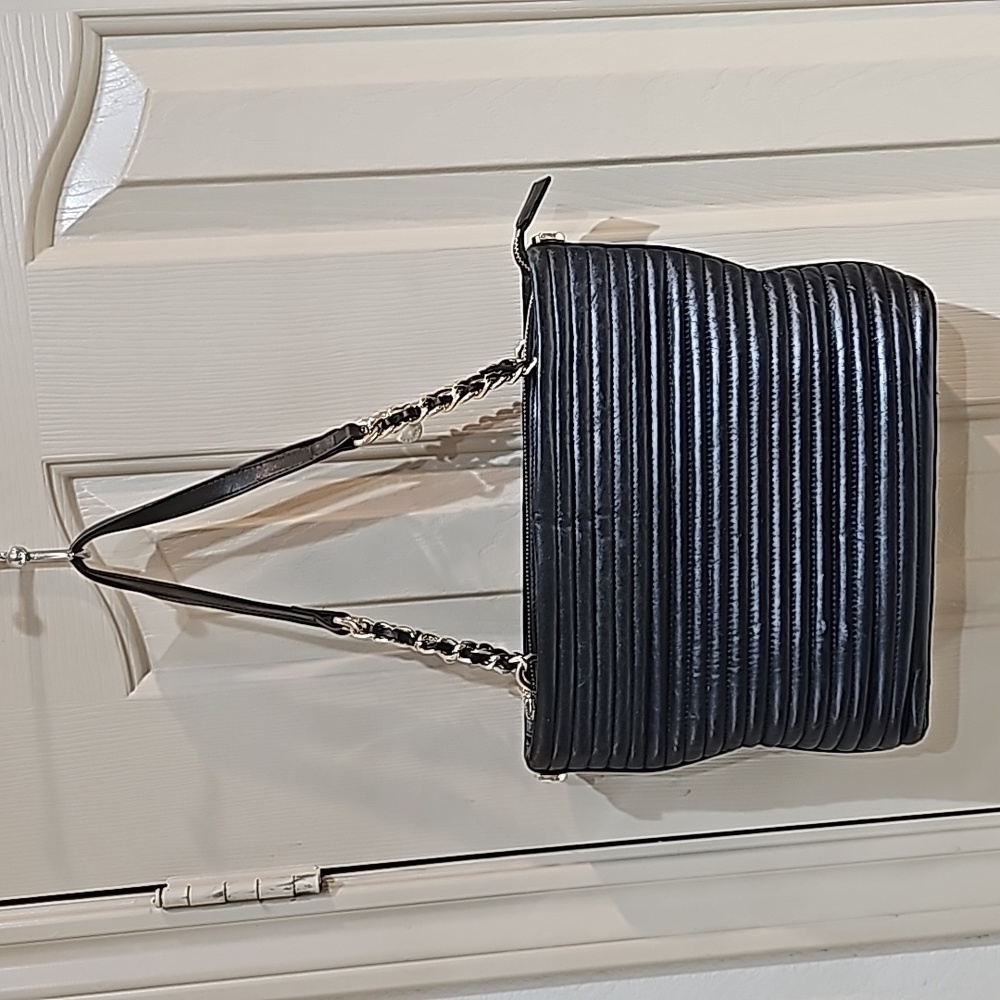 Celine Dion leather shoulder bag